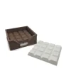 كوسترات ألواح الشوكولاتة مع حامل كوسترات ألواح الشوكولاتة مع حامل